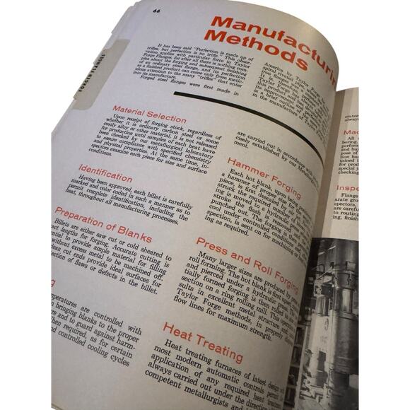 VTG 1961 Taylor Forge Pipe Works Catalog 571 Seamless Welding Fittings Flanges - Picture 4 of 6